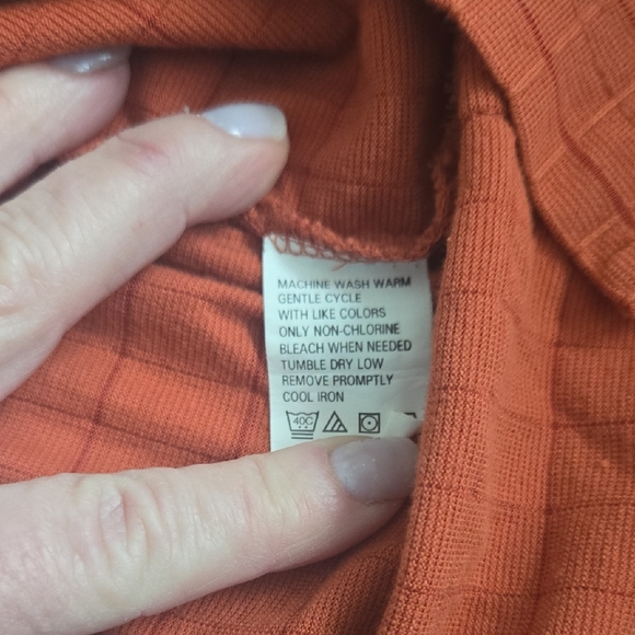 Geoffrey Beene Dark Blue and Rust Polo Shirts - Picture 6 of 7